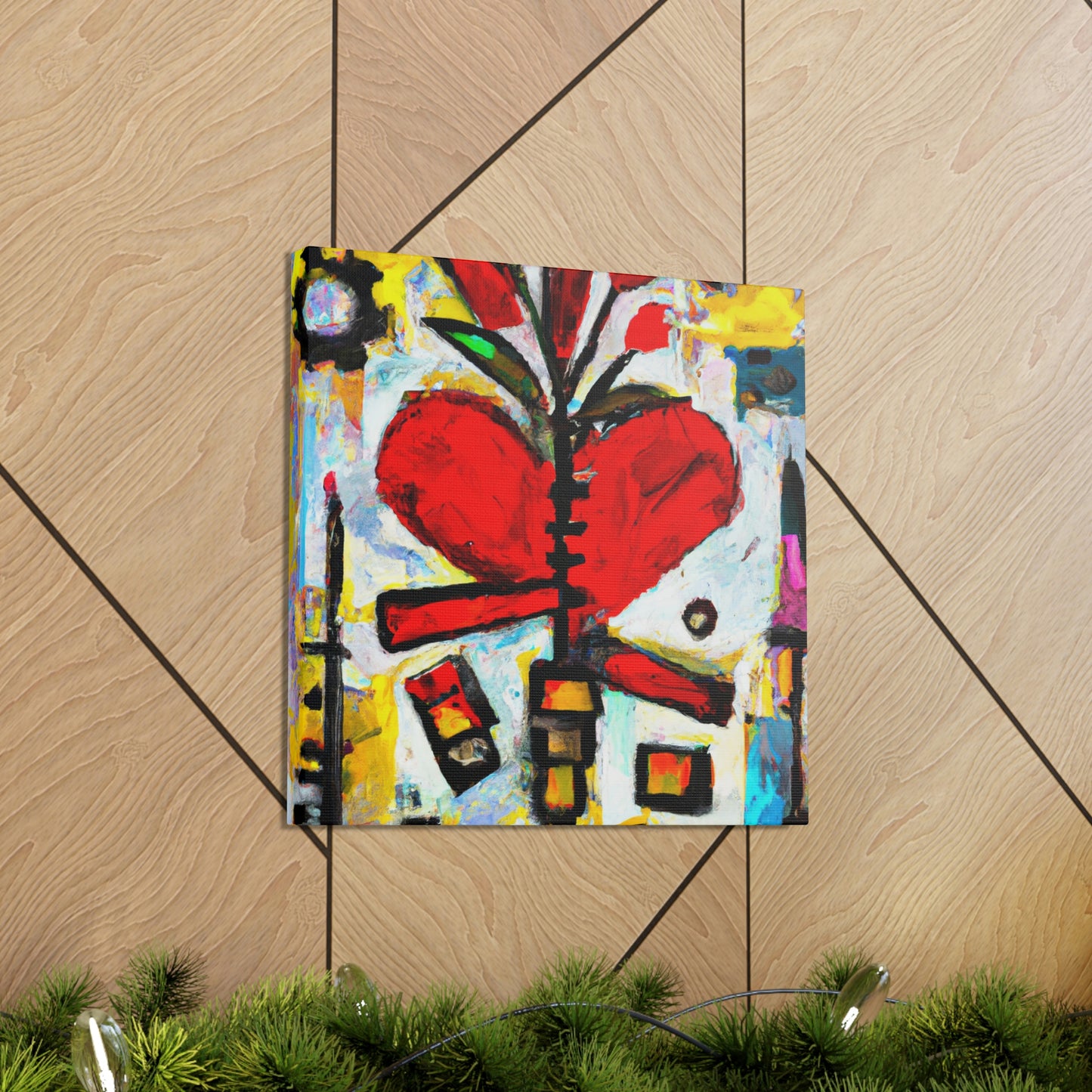 Love Bouquet Embrace - Canvas