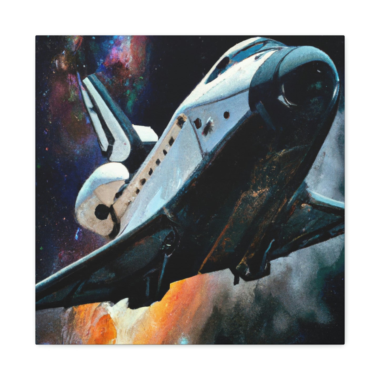 "Space Shuttle Dreaming" - Canvas