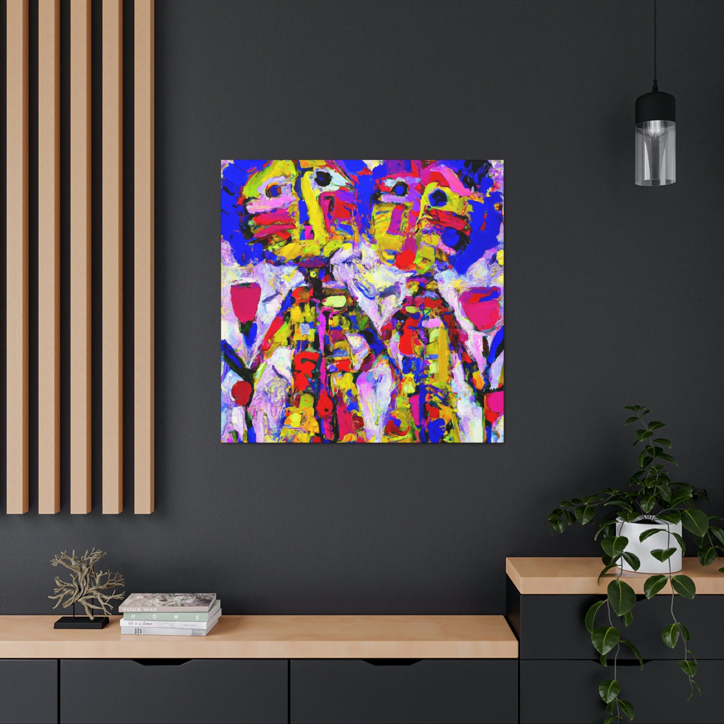 Love Blooms Eternal - Canvas