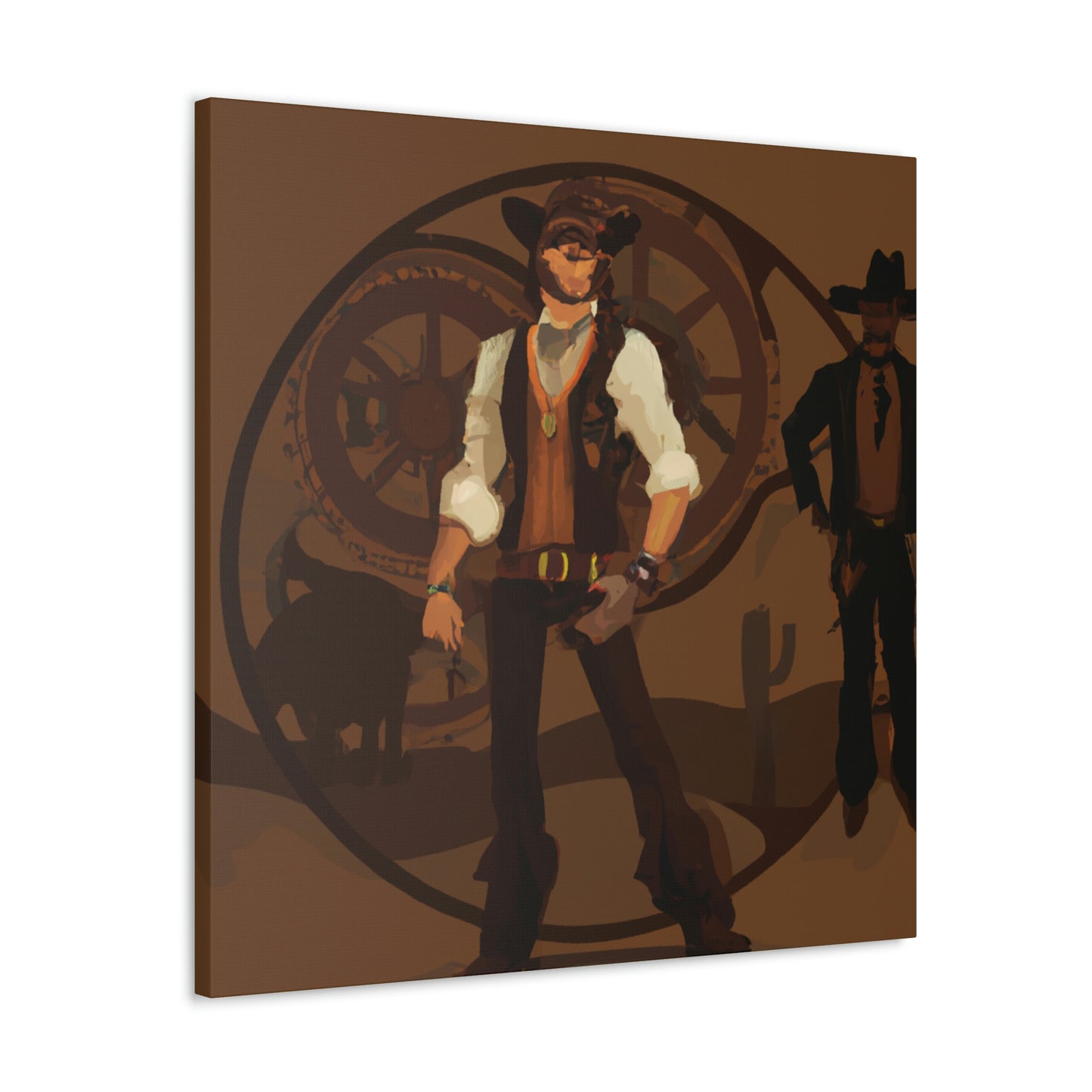 Ranch Hand Steampunked - Canvas