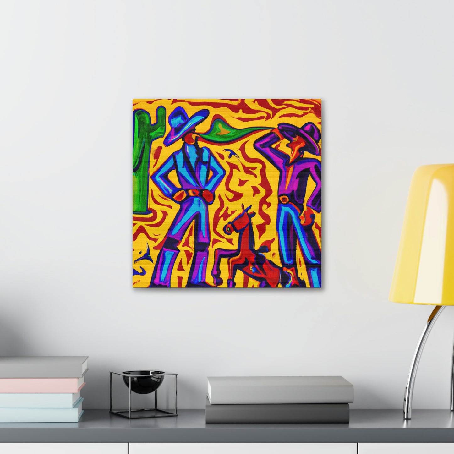 "Branding Iron Fauvism" - Canvas