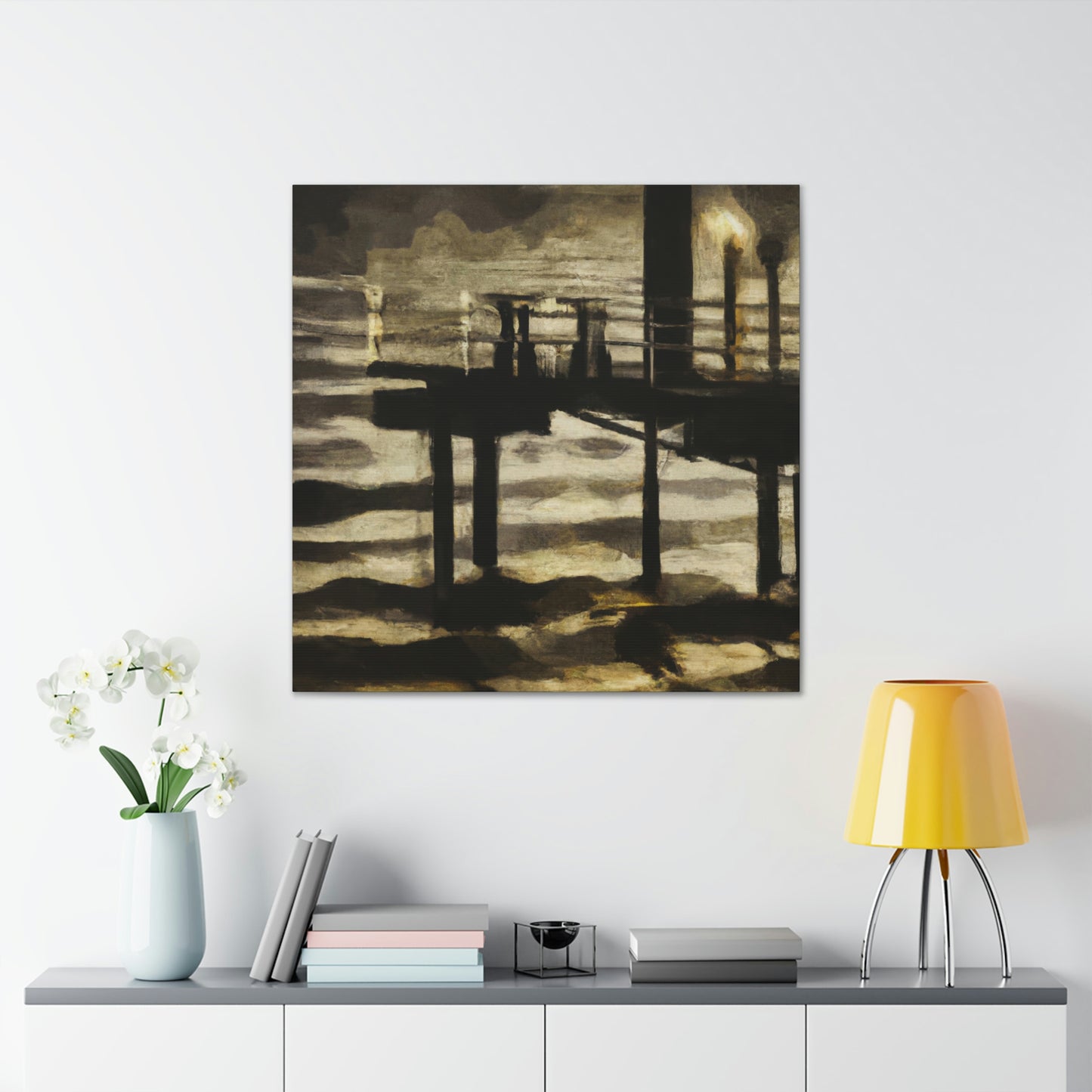 Pier on the Horizon - Canvas