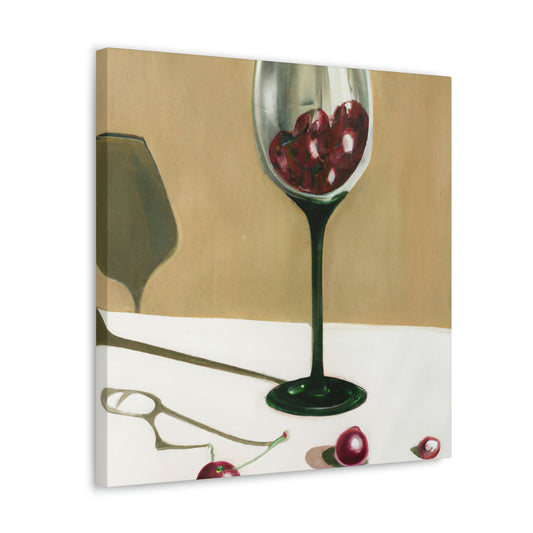 "Wine Glass Dreamscape" - Canvas