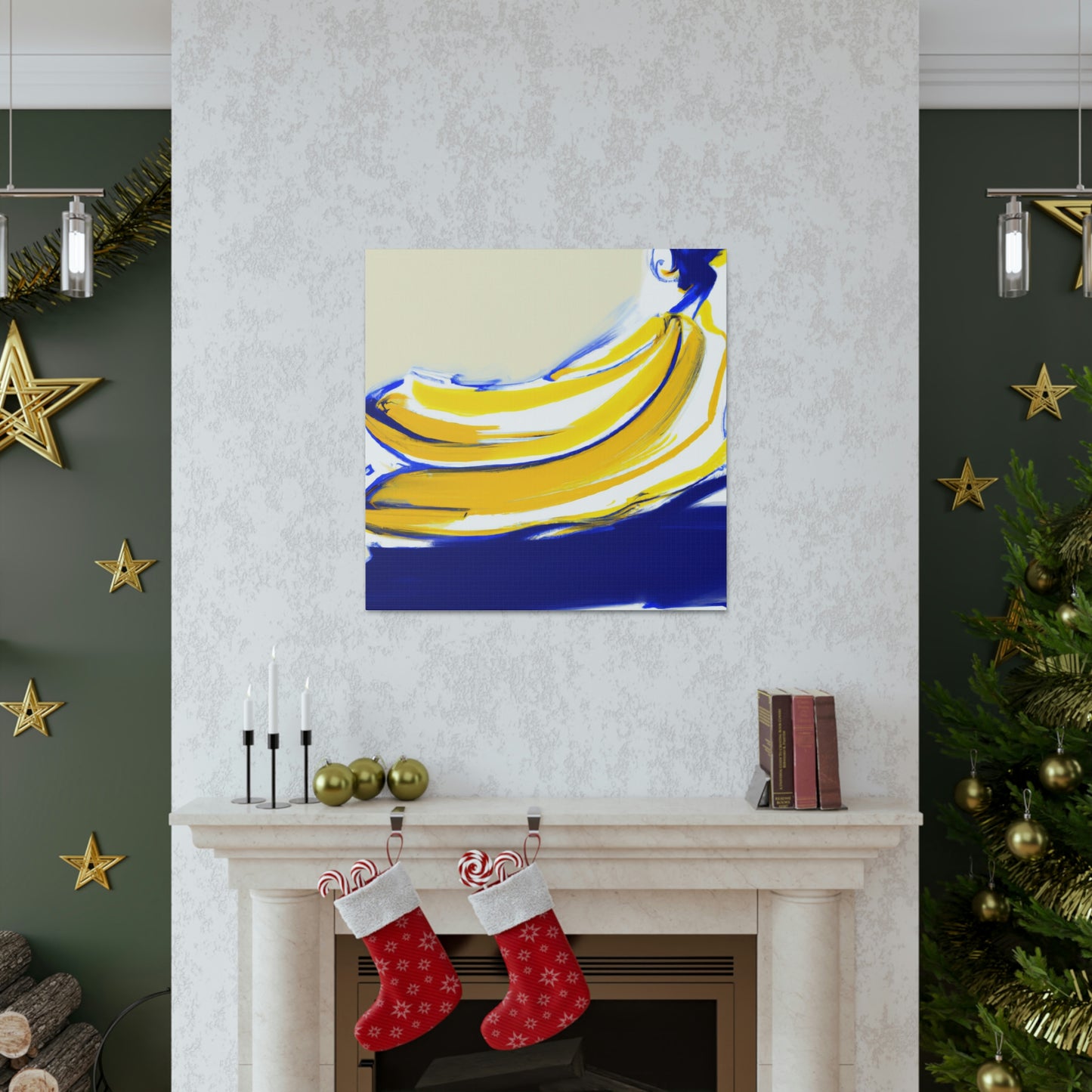 "Banana in Expressionism" - Canvas