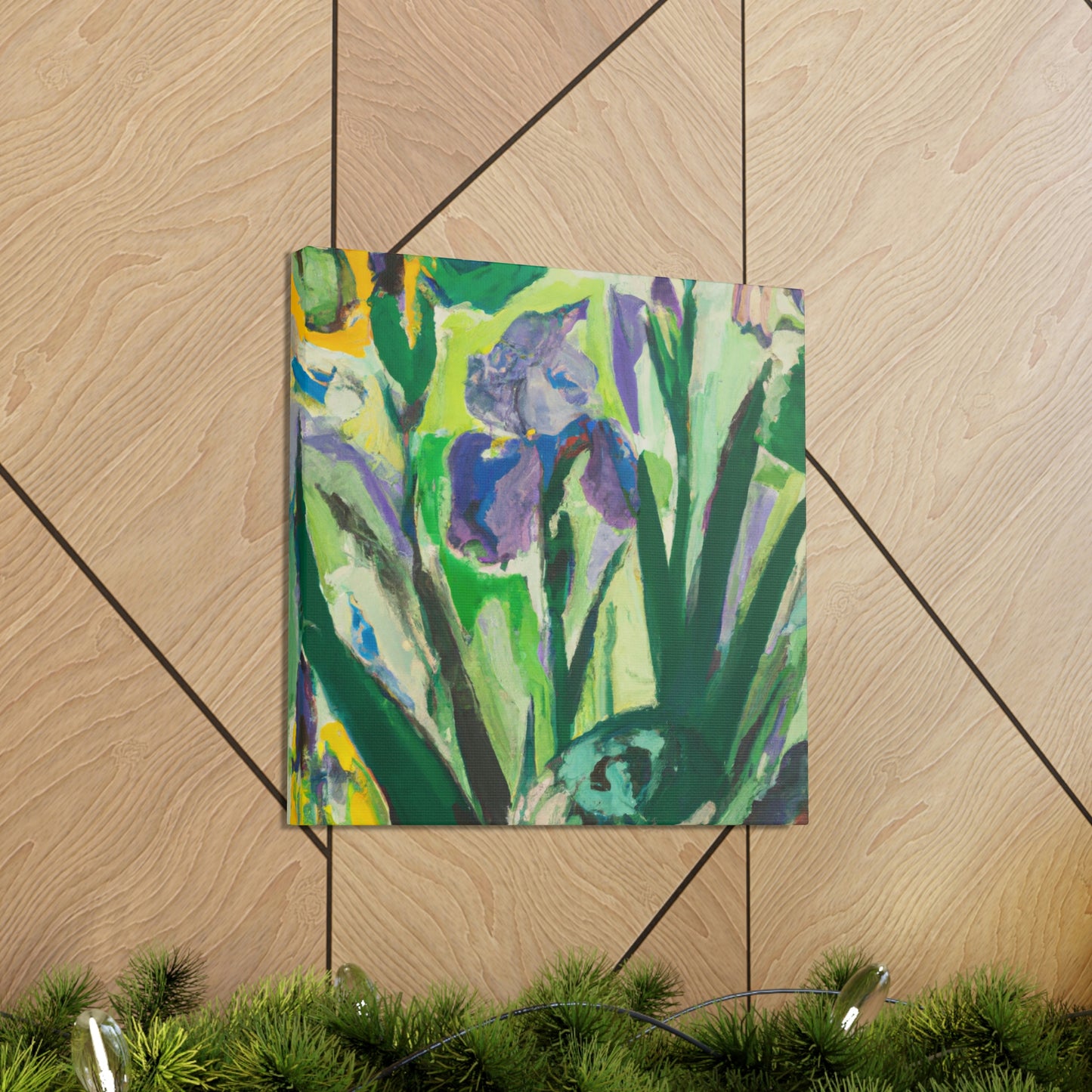 Iris and Expressionism - Canvas