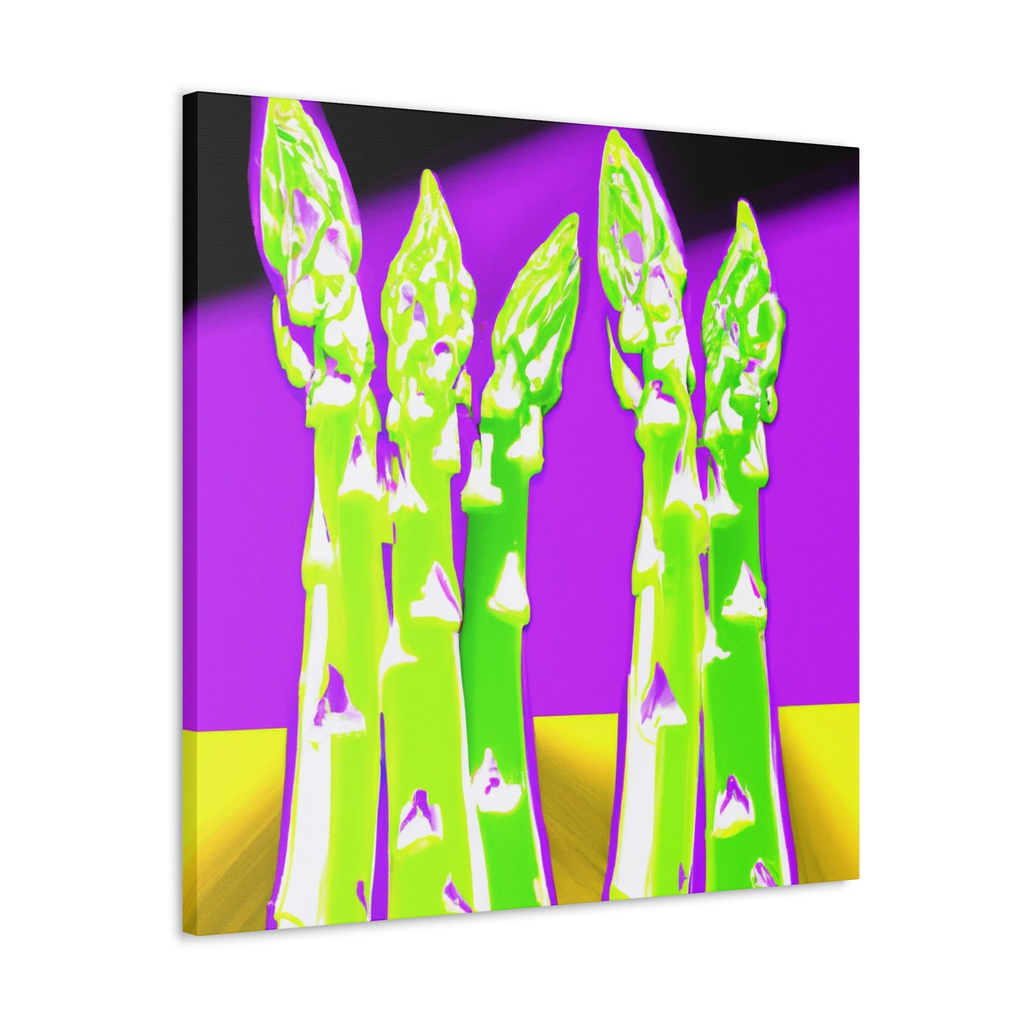 Asparagus Pop Explosion - Canvas