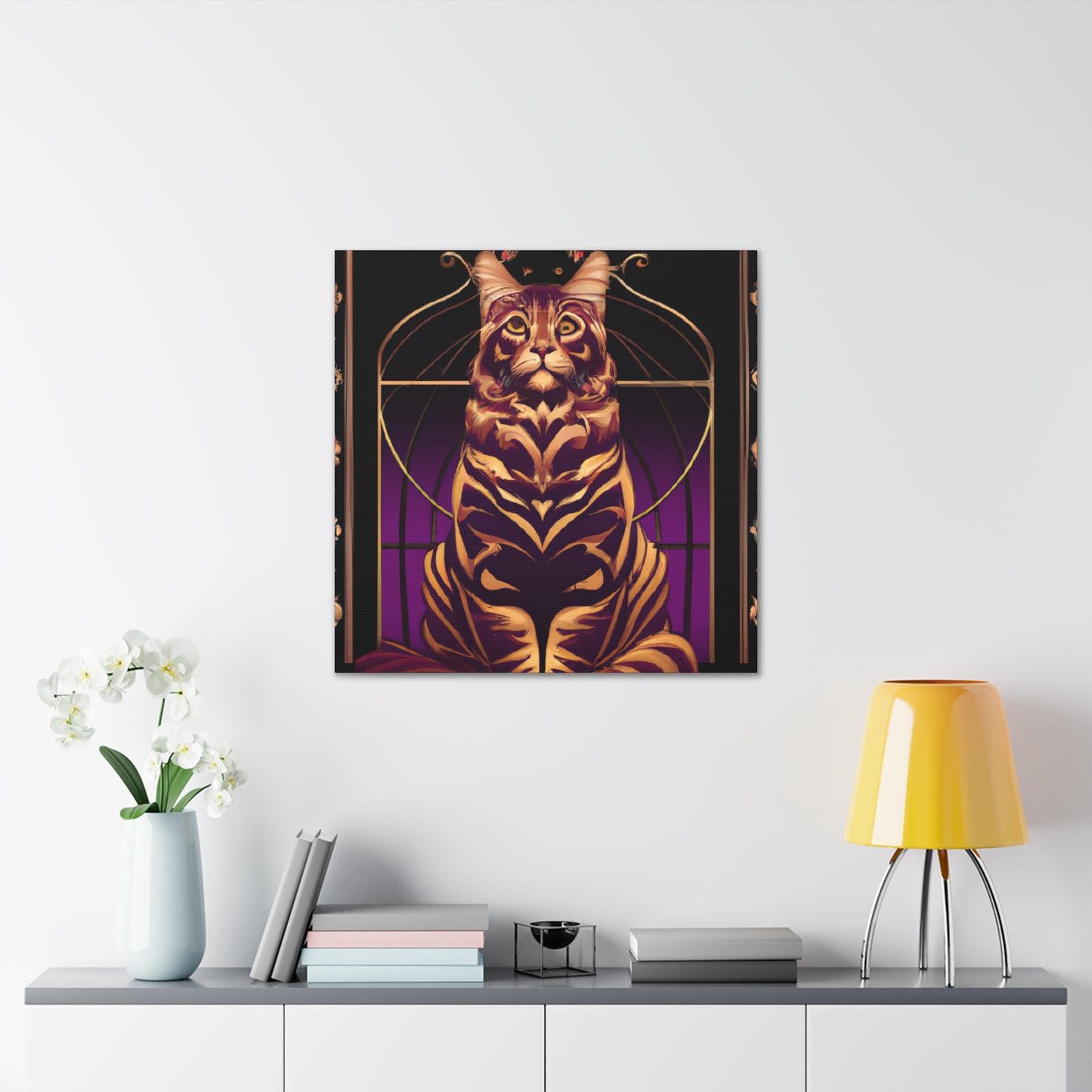 Mystic Maine Coon Cascade - Canvas