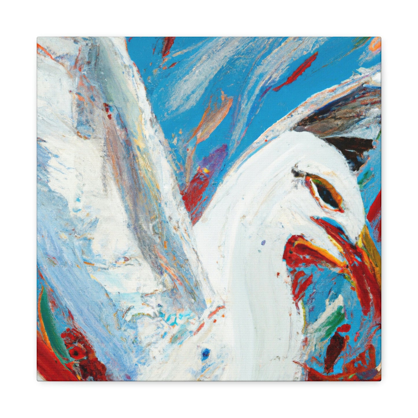 Seagulls at Sunrise - Canvas