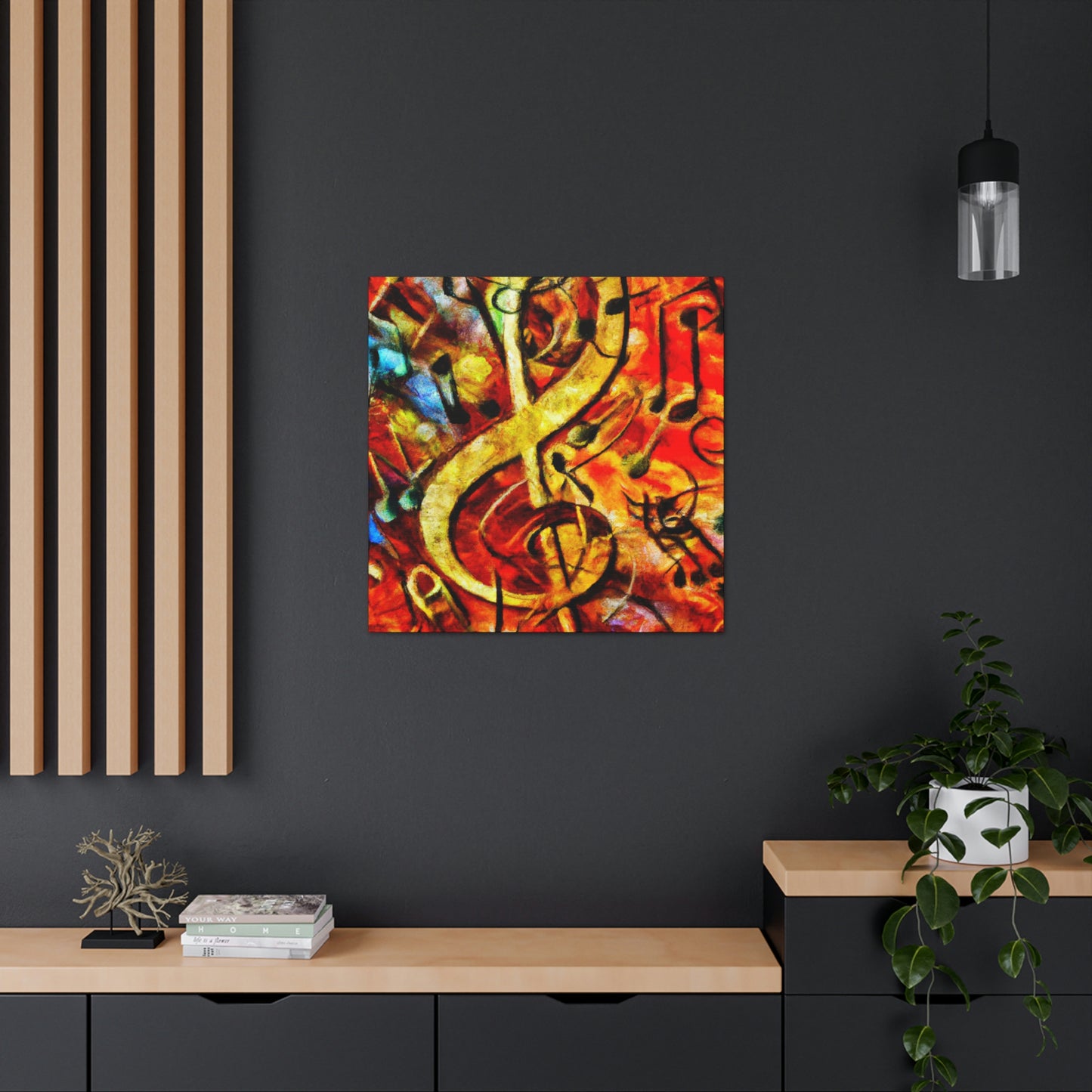 "Music of Abstraction" - Canvas