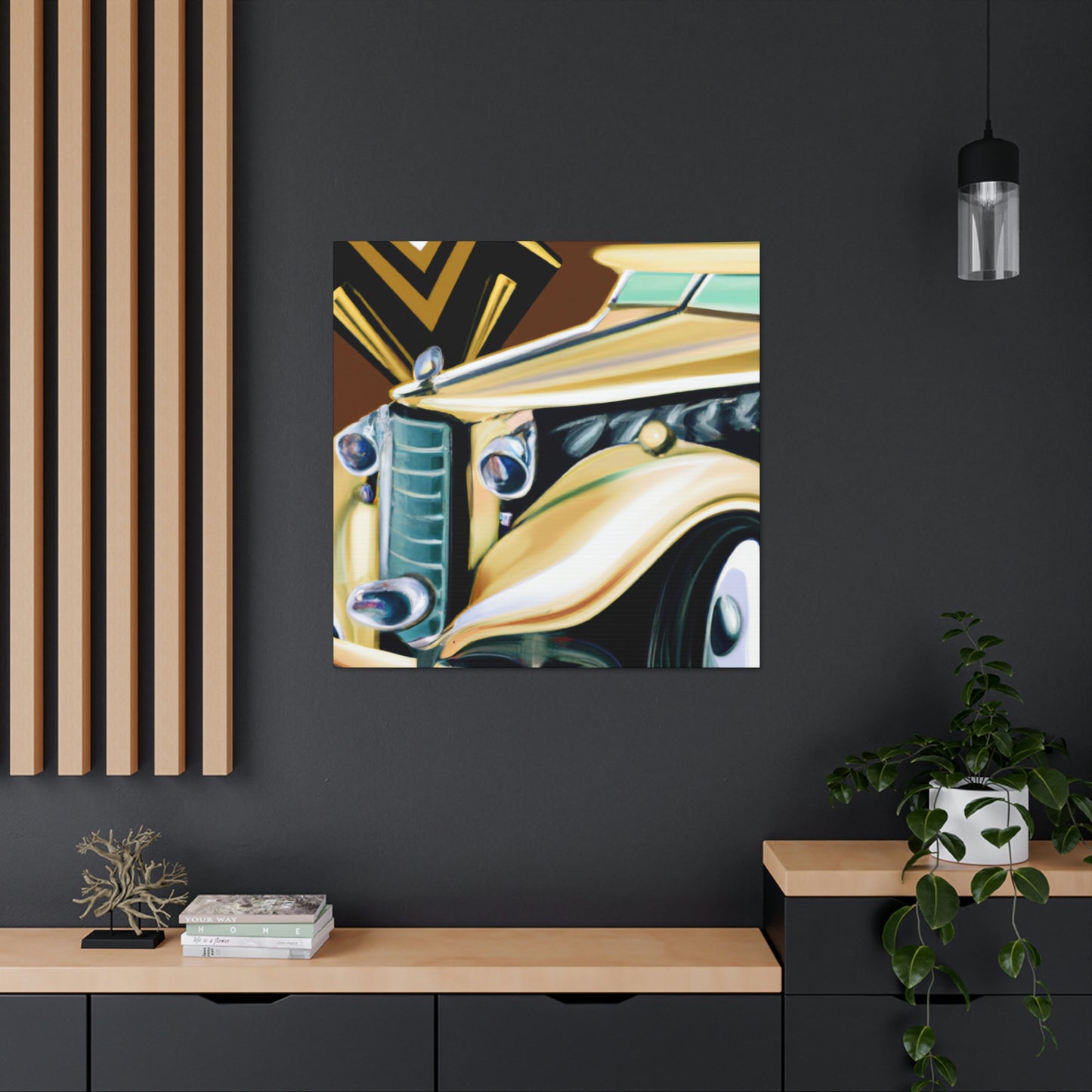 "Classic Auto Splendor" - Canvas