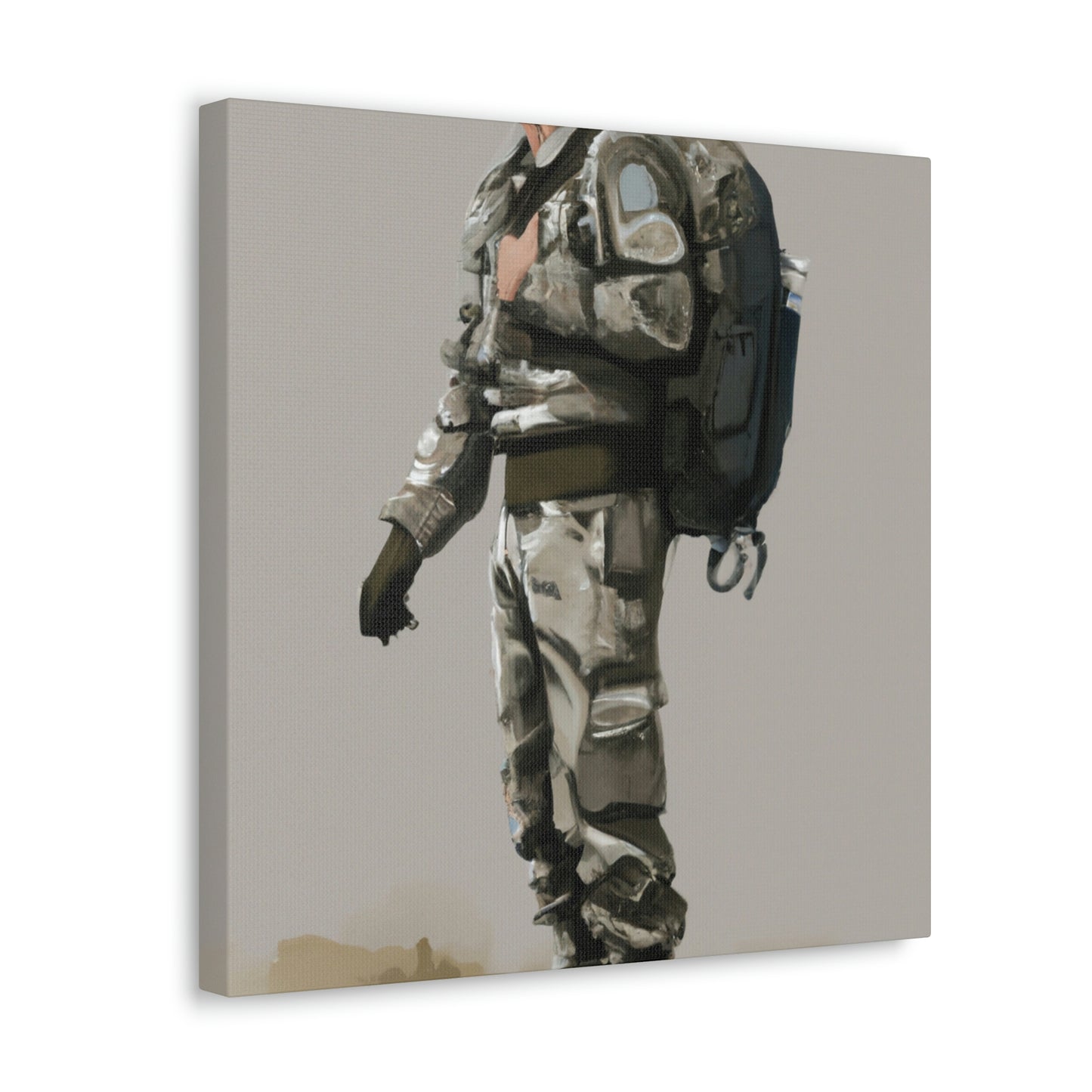 Combat Medic's Courage - Canvas