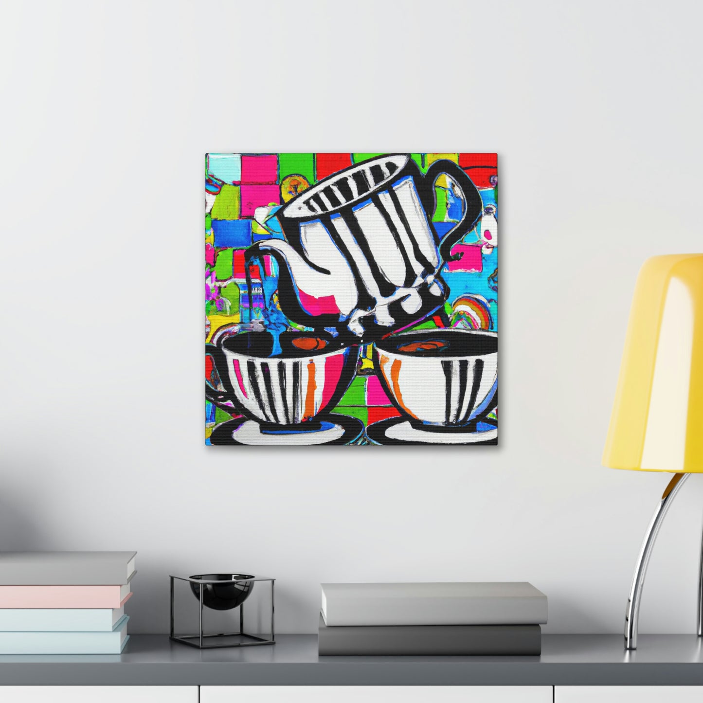 Cups of Reflection. - Canvas