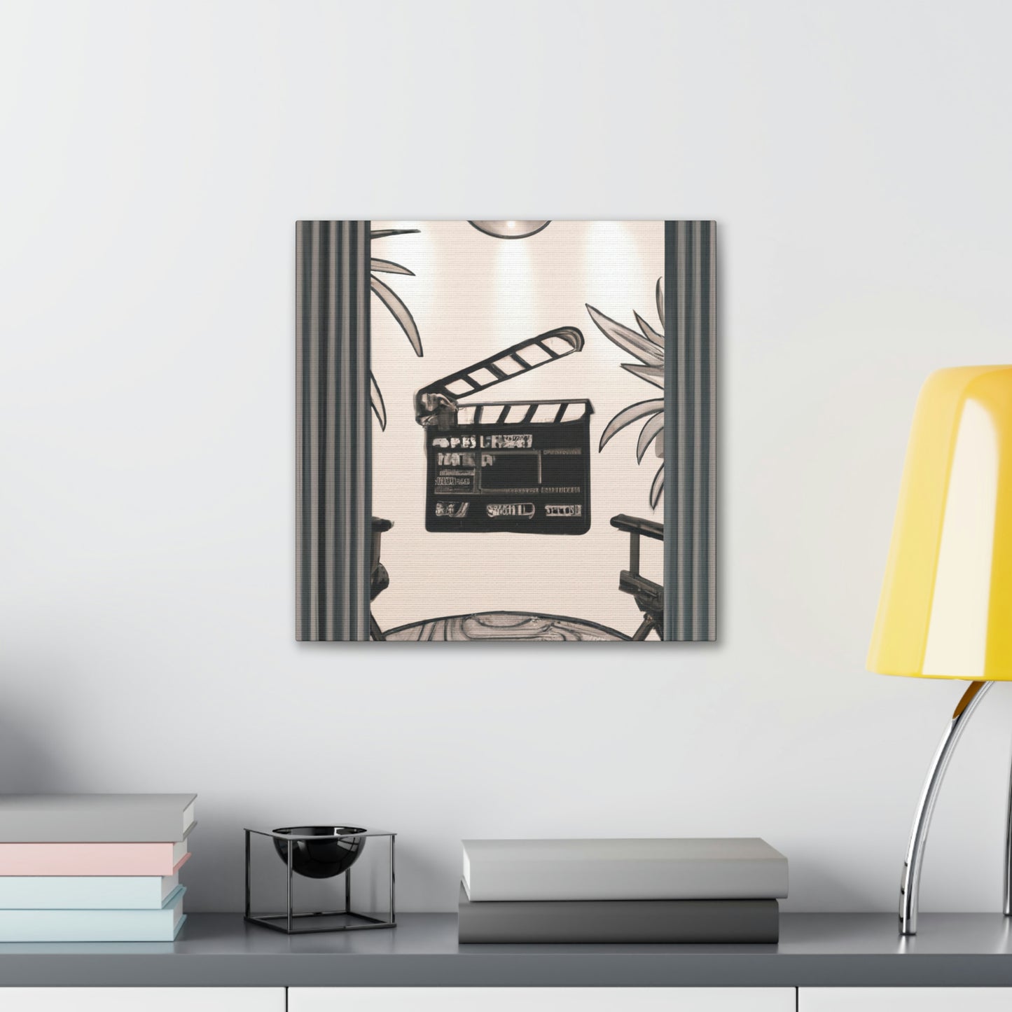 "Cinematic Magic Clapboard" - Canvas