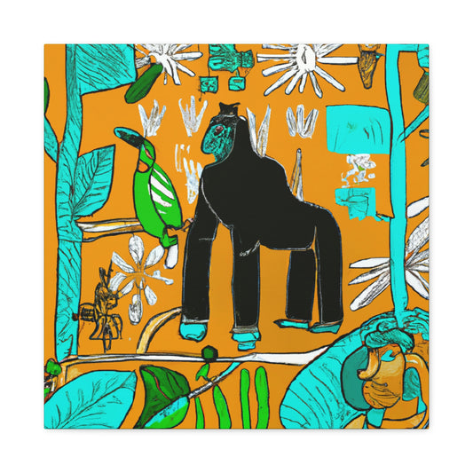 Gorilla of Past Times - Canvas