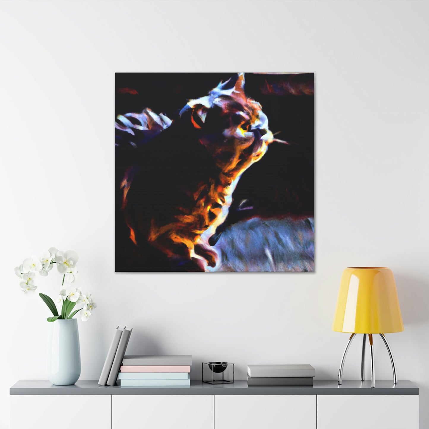 British Shorthair Reflection - Canvas