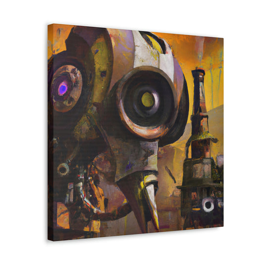 The Clockwork Widow - Canvas