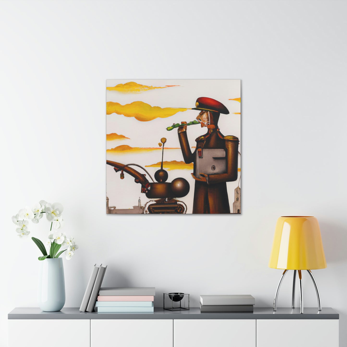 Soldier in Dreamscape - Canvas