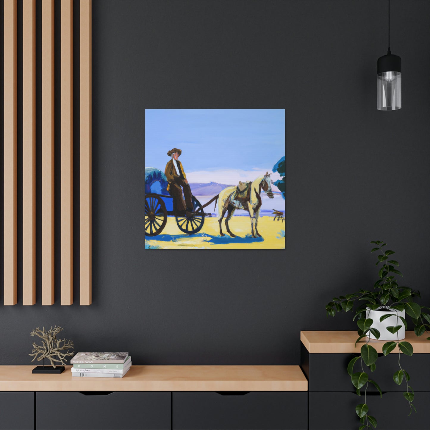 Stagecoach of Dreams - Canvas