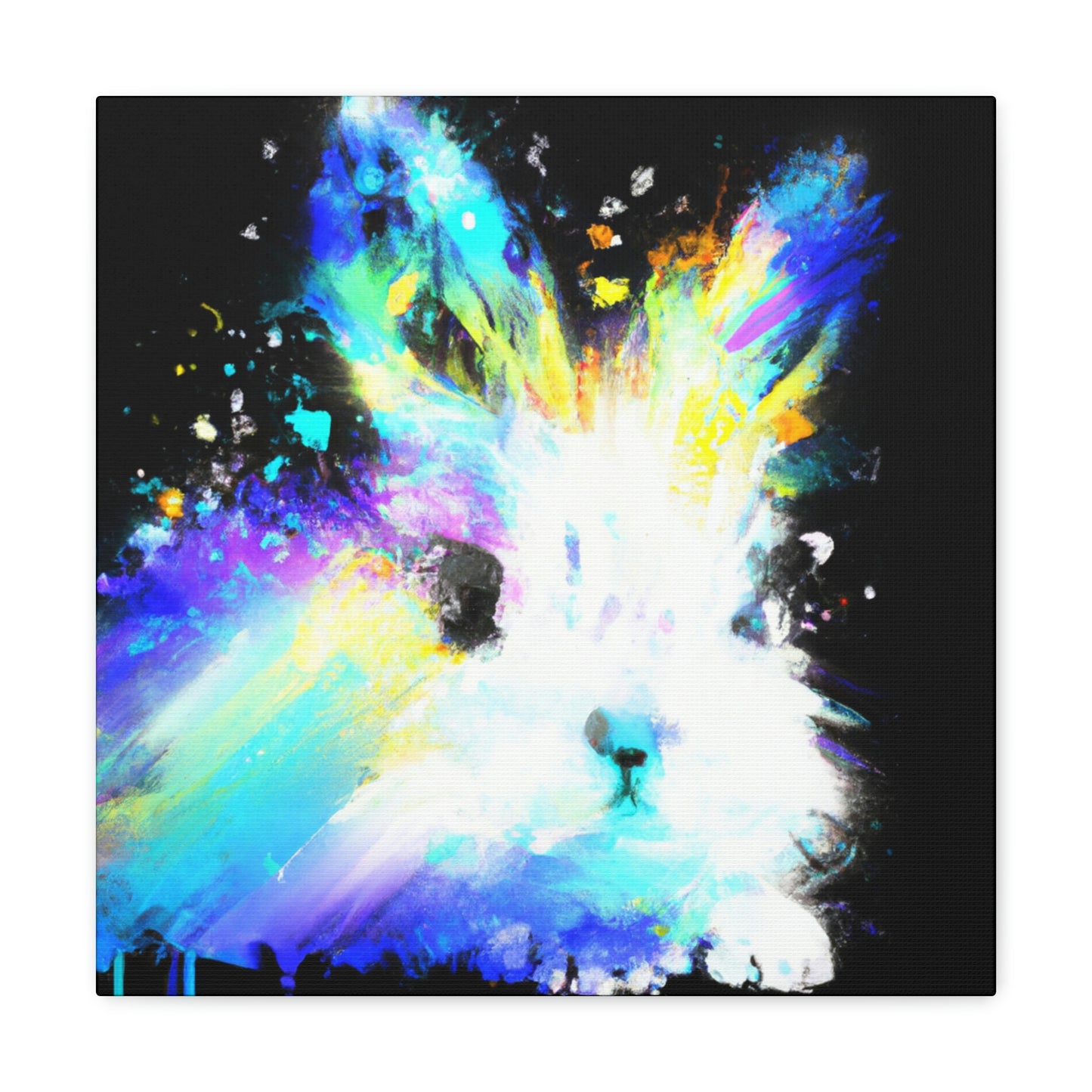 Rabbit in Fluxury - Canvas