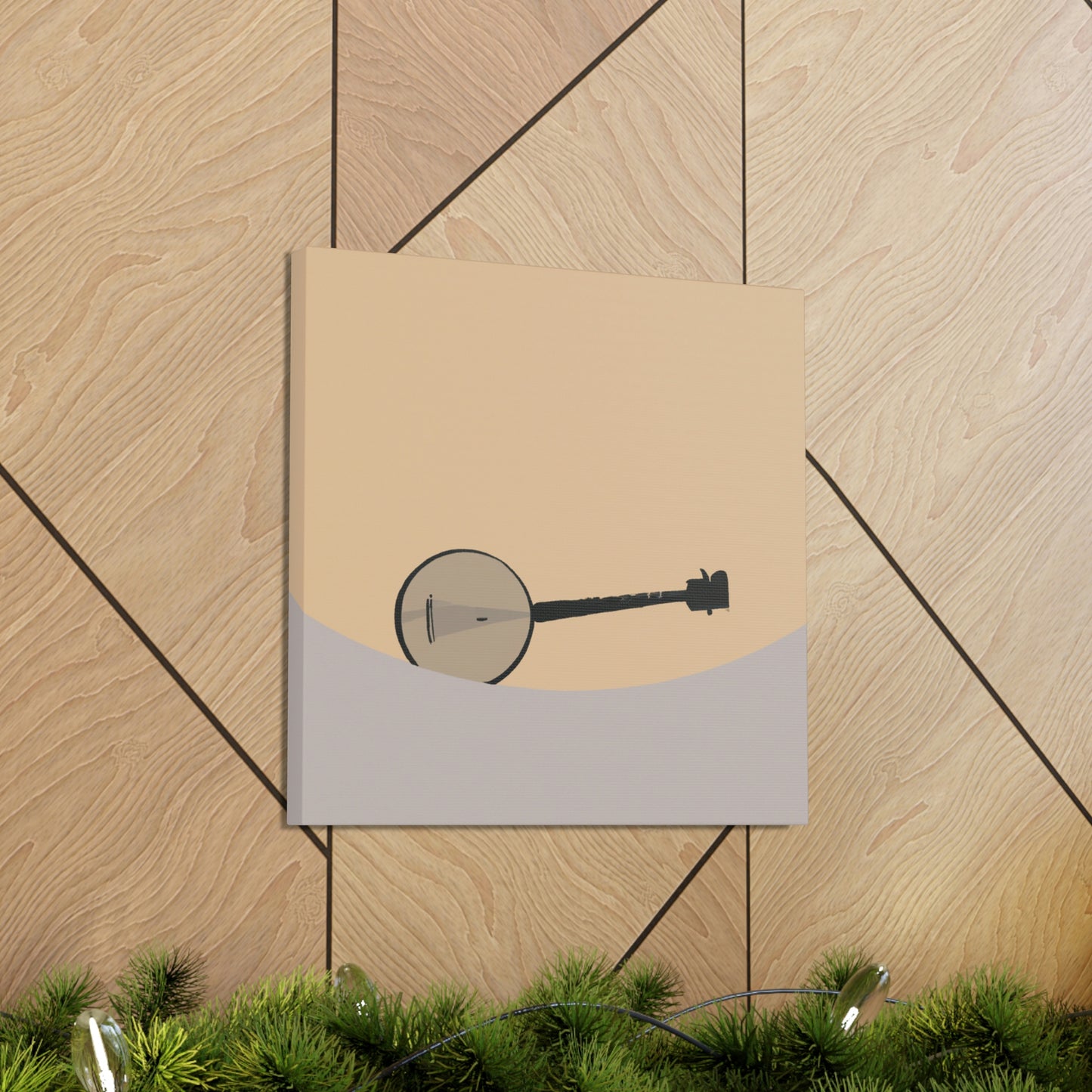 "Banjo Minimalism Song" - Canvas