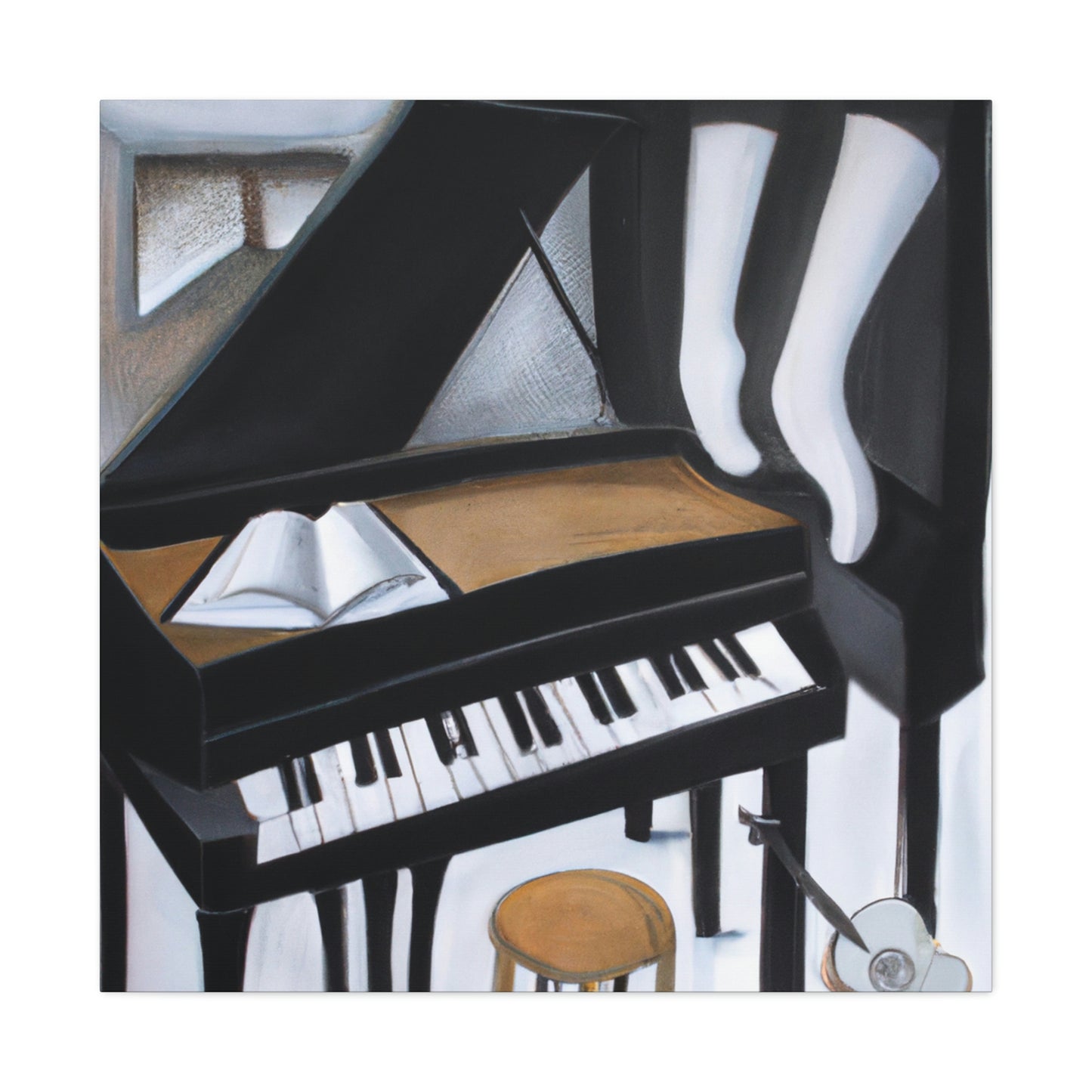 Piano in Dreamland - Canvas