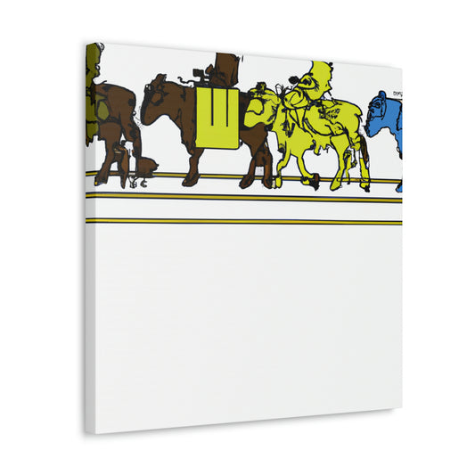 Cattle Drive Epicenter - Canvas