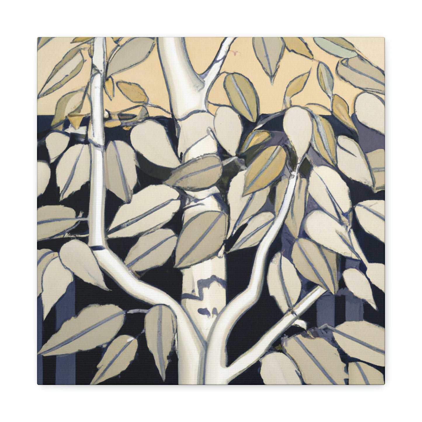 "Beech Tree Deco Dream" - Canvas