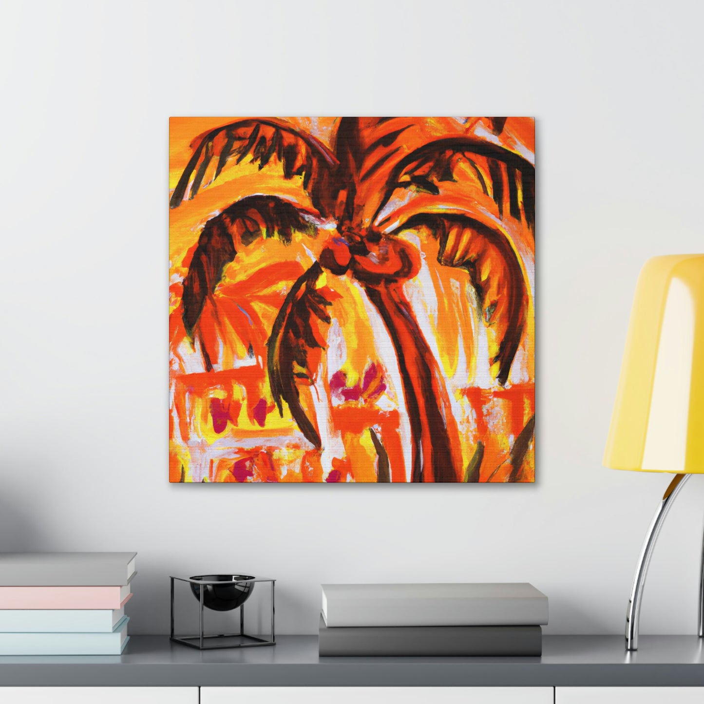 Palm in Expressionism - Canvas