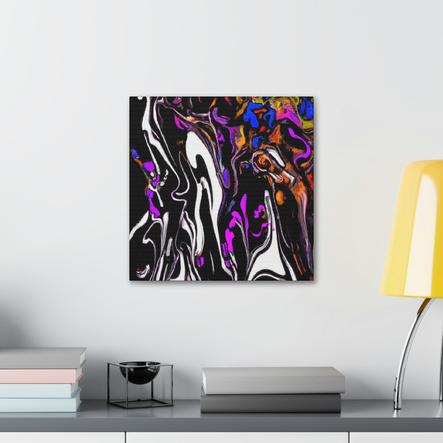 "Mystic Dusk Symphony" - Canvas