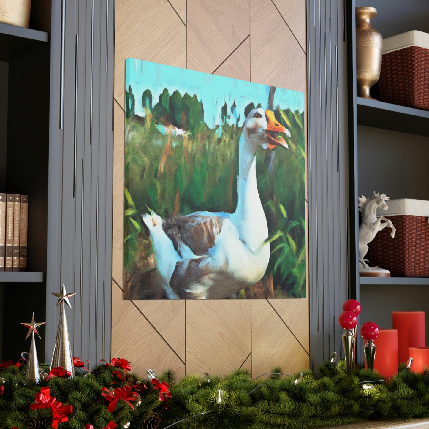 Goose in Flight Dream - Canvas