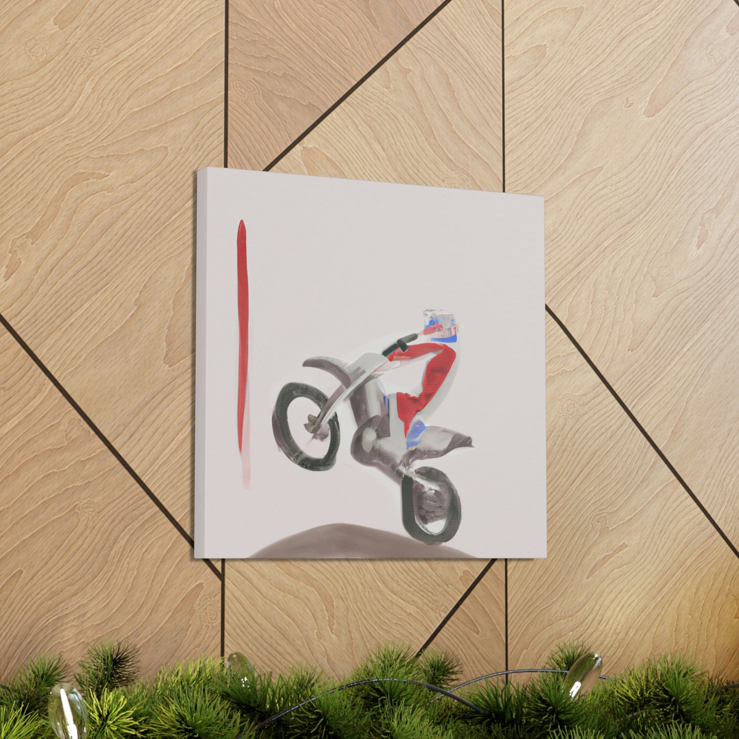 "Motocross and Minimalism" - Canvas