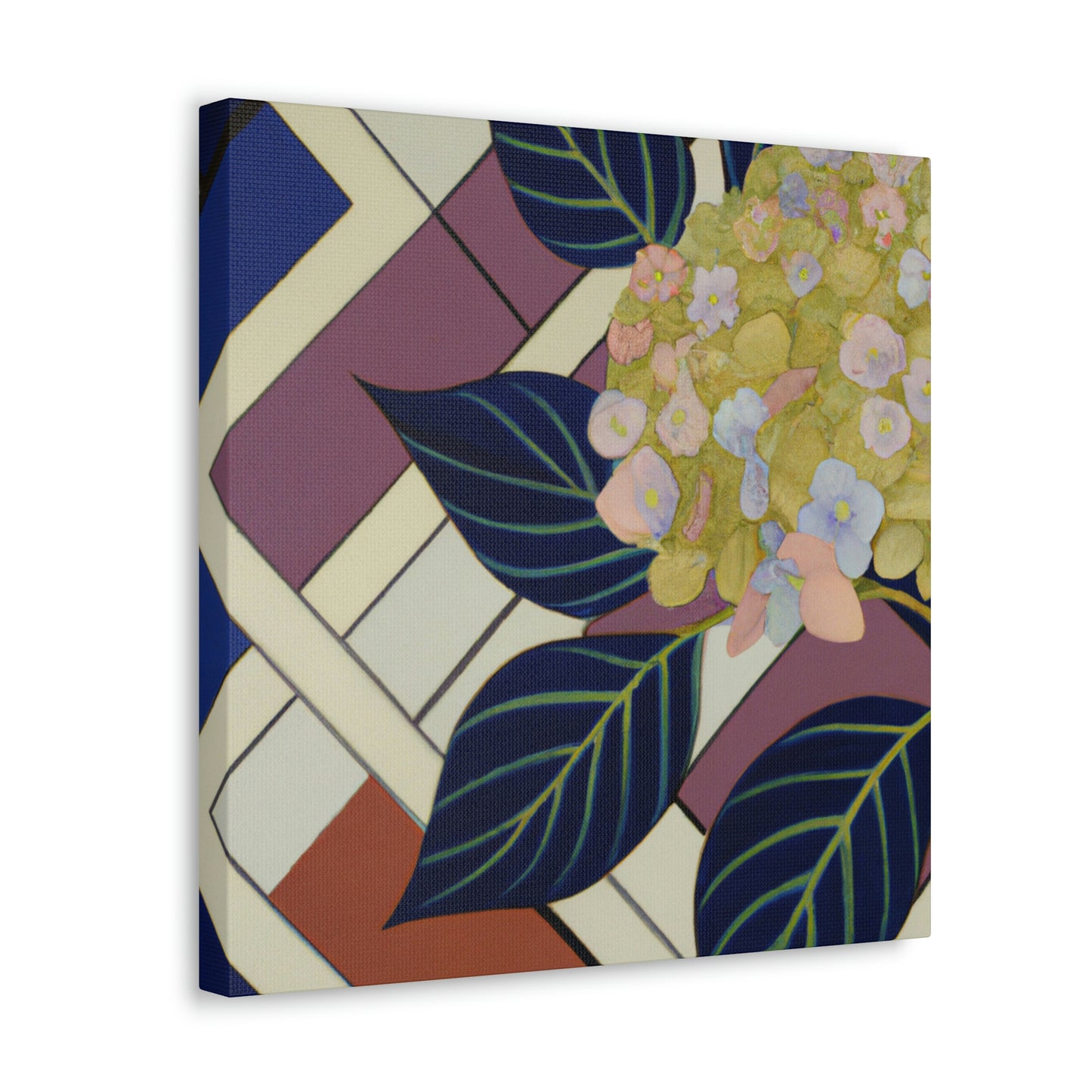 "Hydrangea Deco Dream" - Canvas