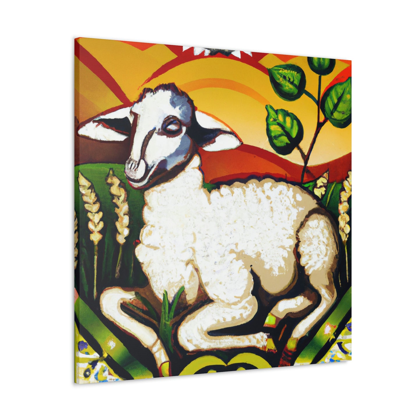 Lamb of Enchantment - Canvas