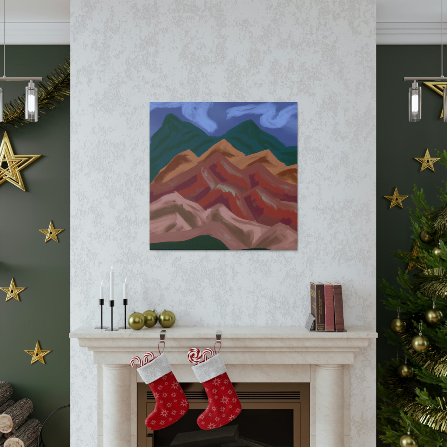 Mountain Majesty Murals - Canvas