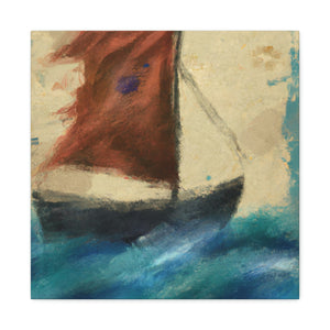 Sailing the Lonely Sea - Canvas