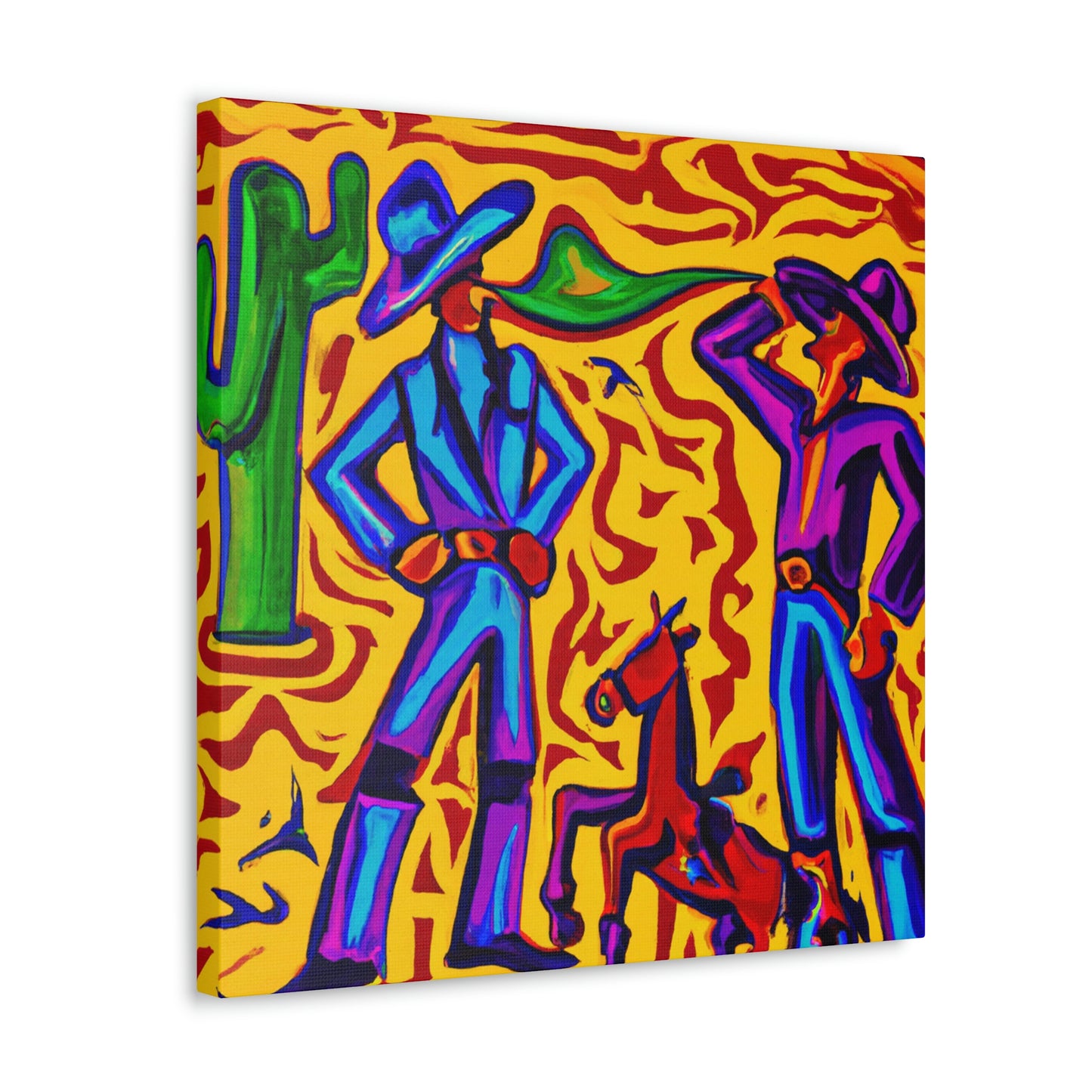 "Branding Iron Fauvism" - Canvas