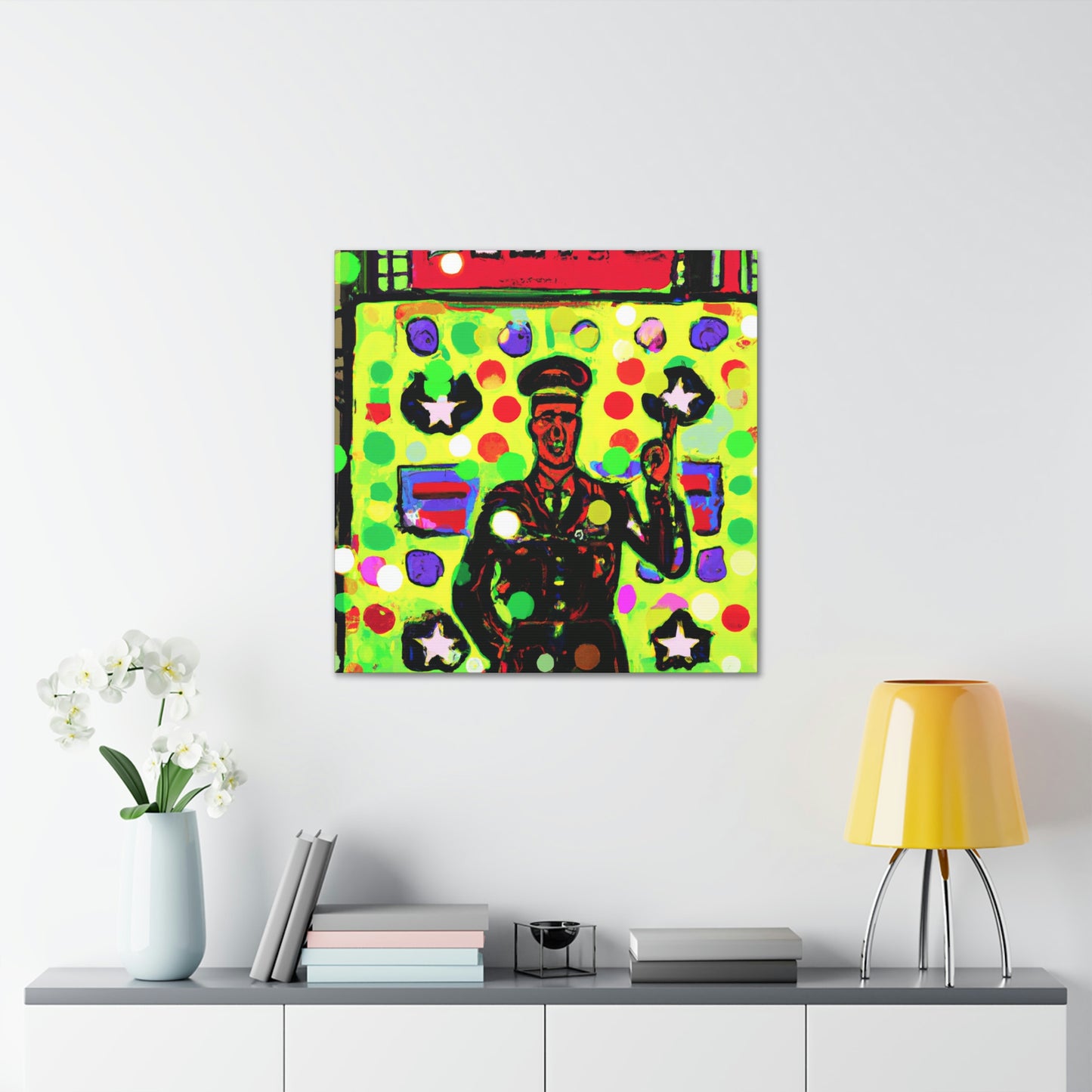 Supply Sergeant Pop Art - Canvas