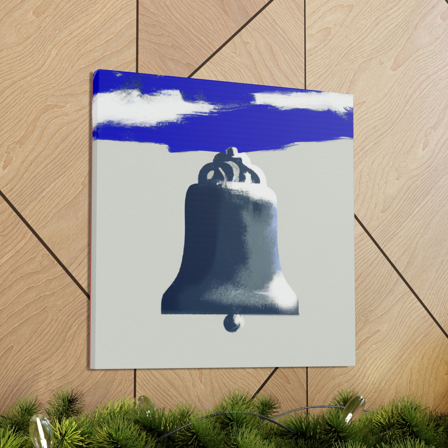 "Liberty Bell Minimalism" - Canvas