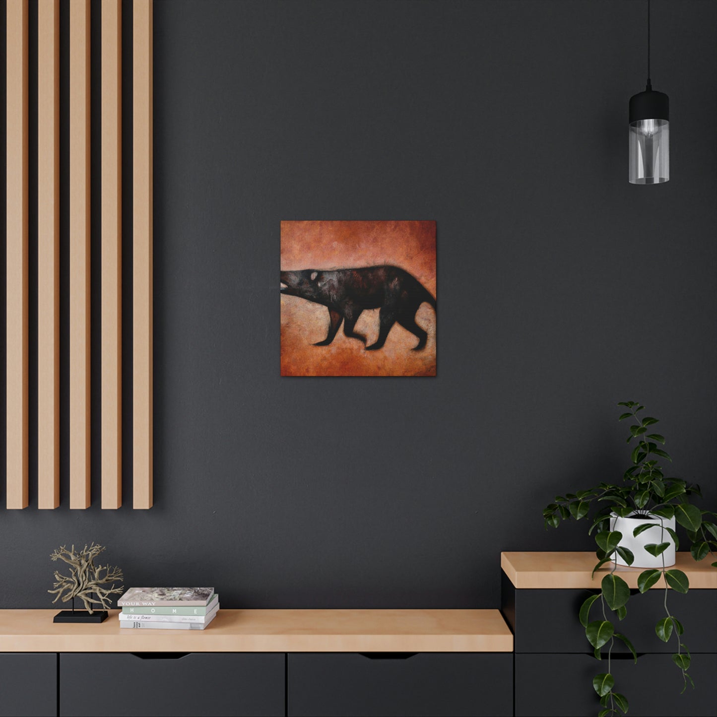 "Tasmanian Devil: Abstract" - Canvas