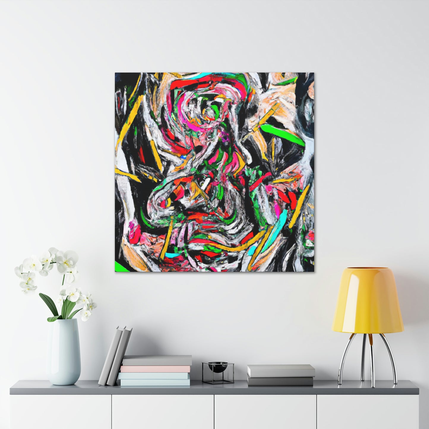 Awe-Struck Abstract Skies - Canvas