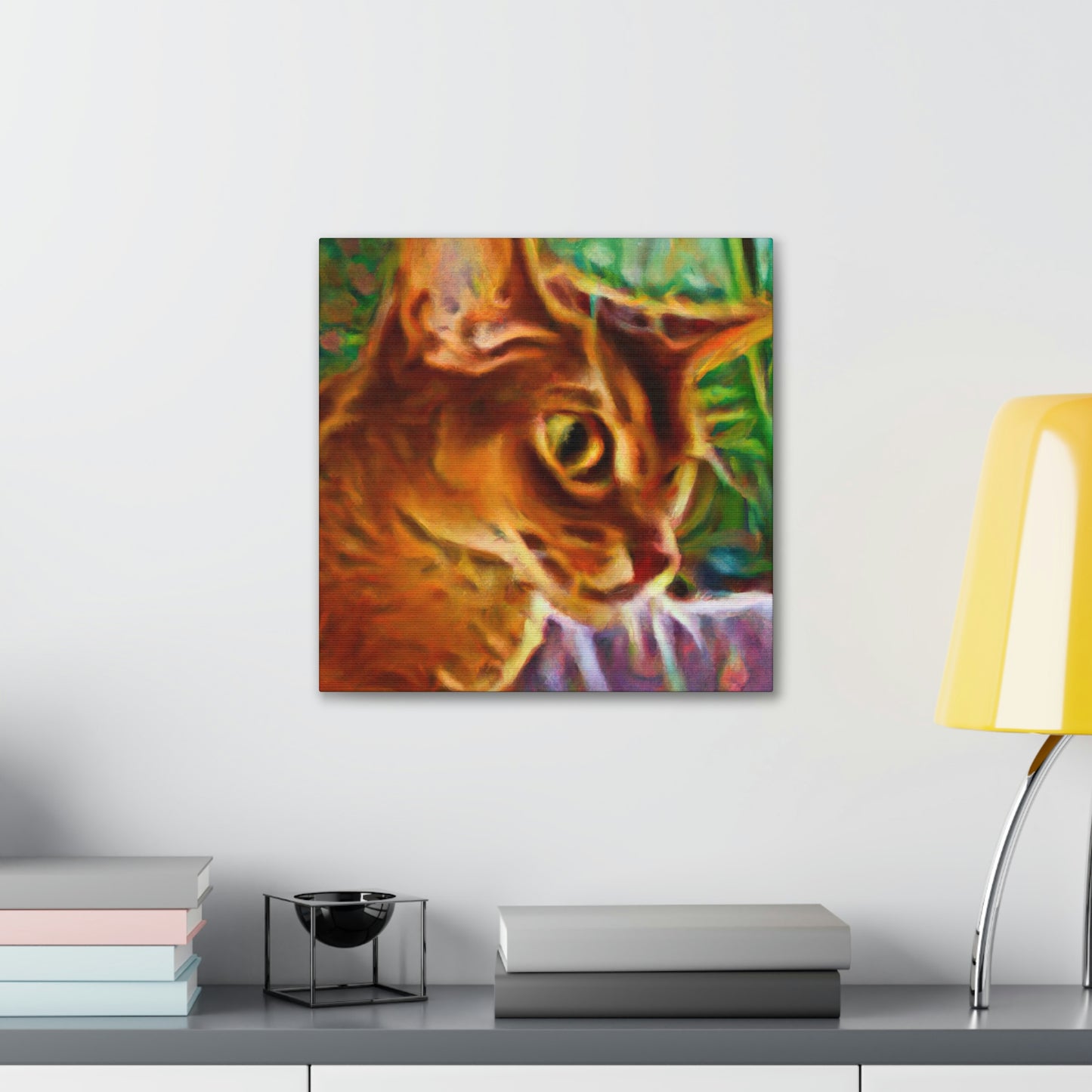 "Abyssinian Colorful Dreams" - Canvas