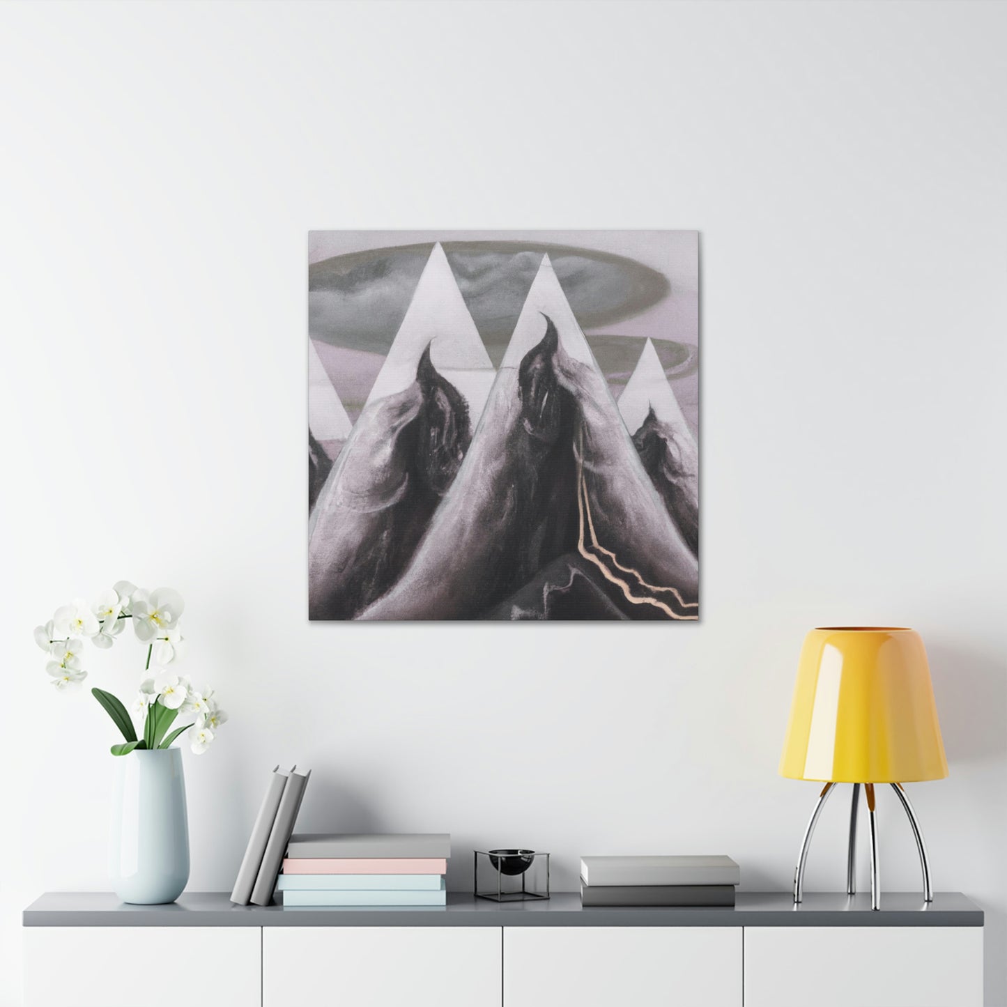 Mountain Mist Majesty - Canvas