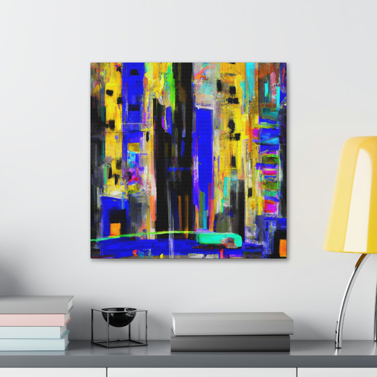 "Art Deco Abstraction" - Canvas