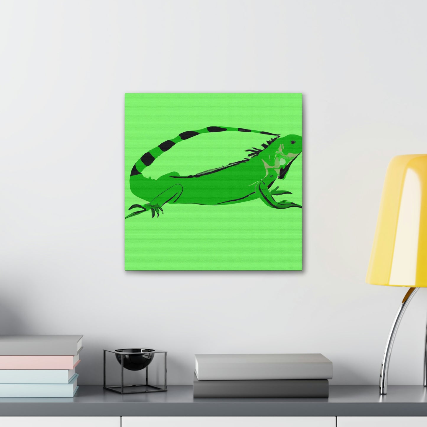 Iguana in Identity - Canvas