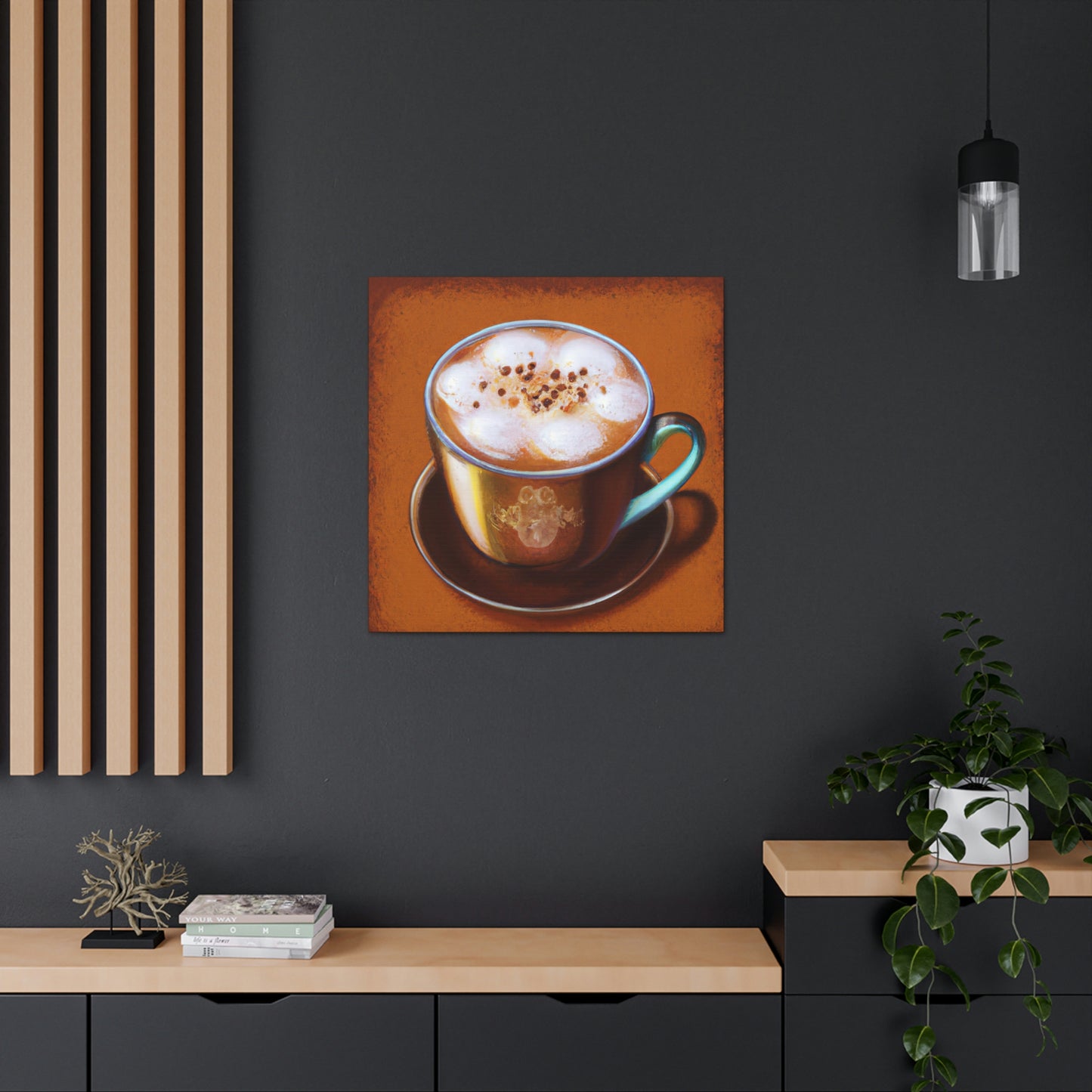 "Cappuchino in Neoclassicism". - Canvas