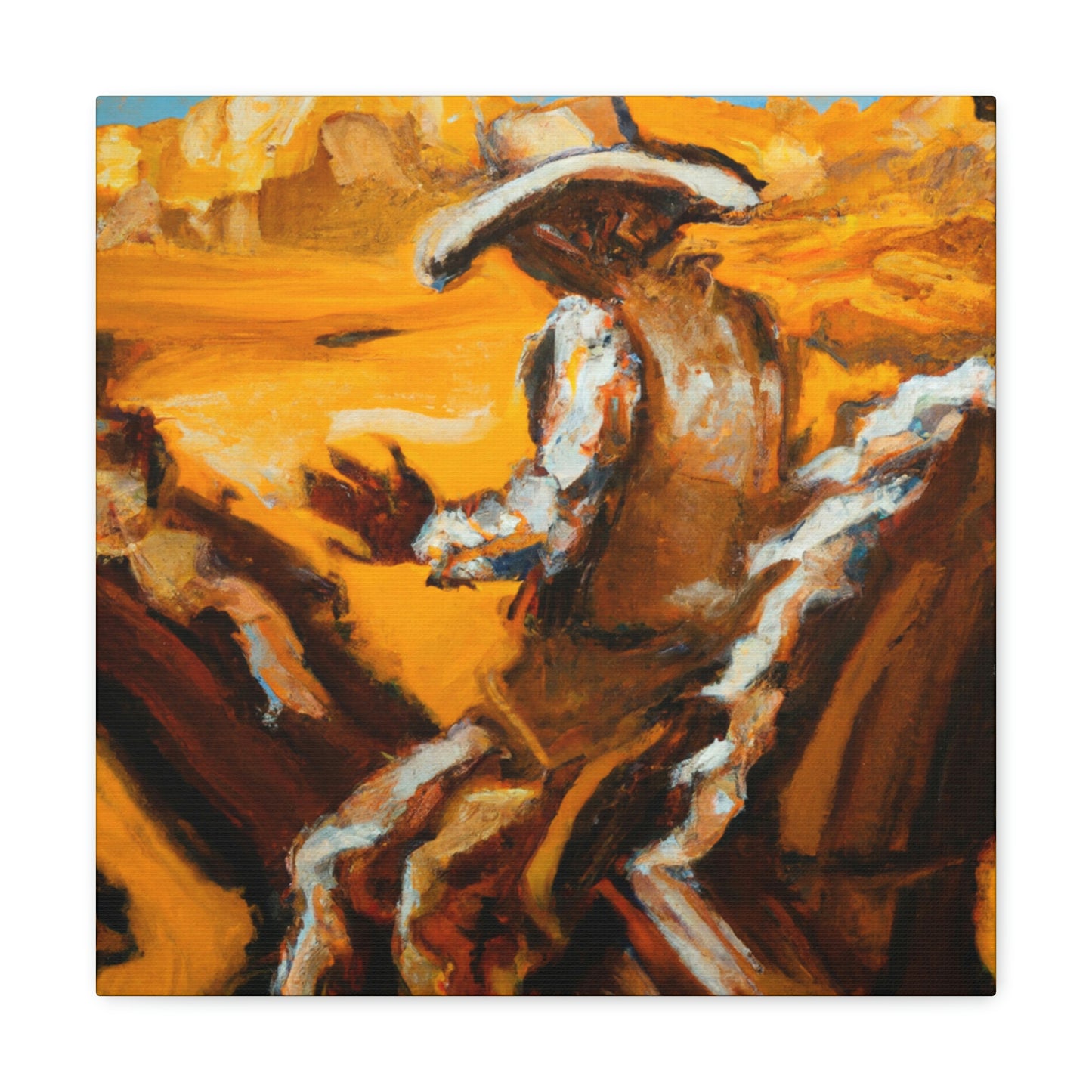 A Western Visionscape - Canvas