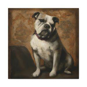 "Bulldog of Baroque" - Canvas