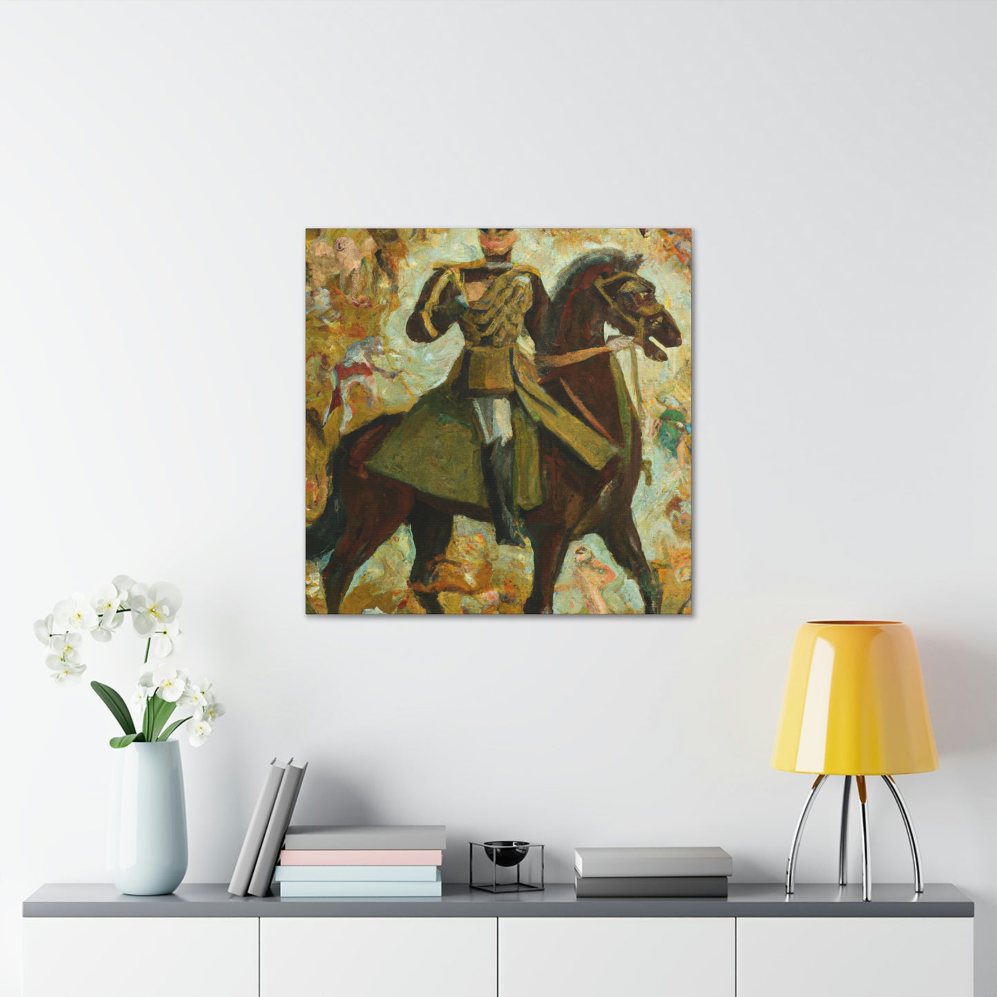 "The Cavalry Charge" - Canvas