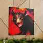 "Tasmanian Devil Emerges" - Canvas