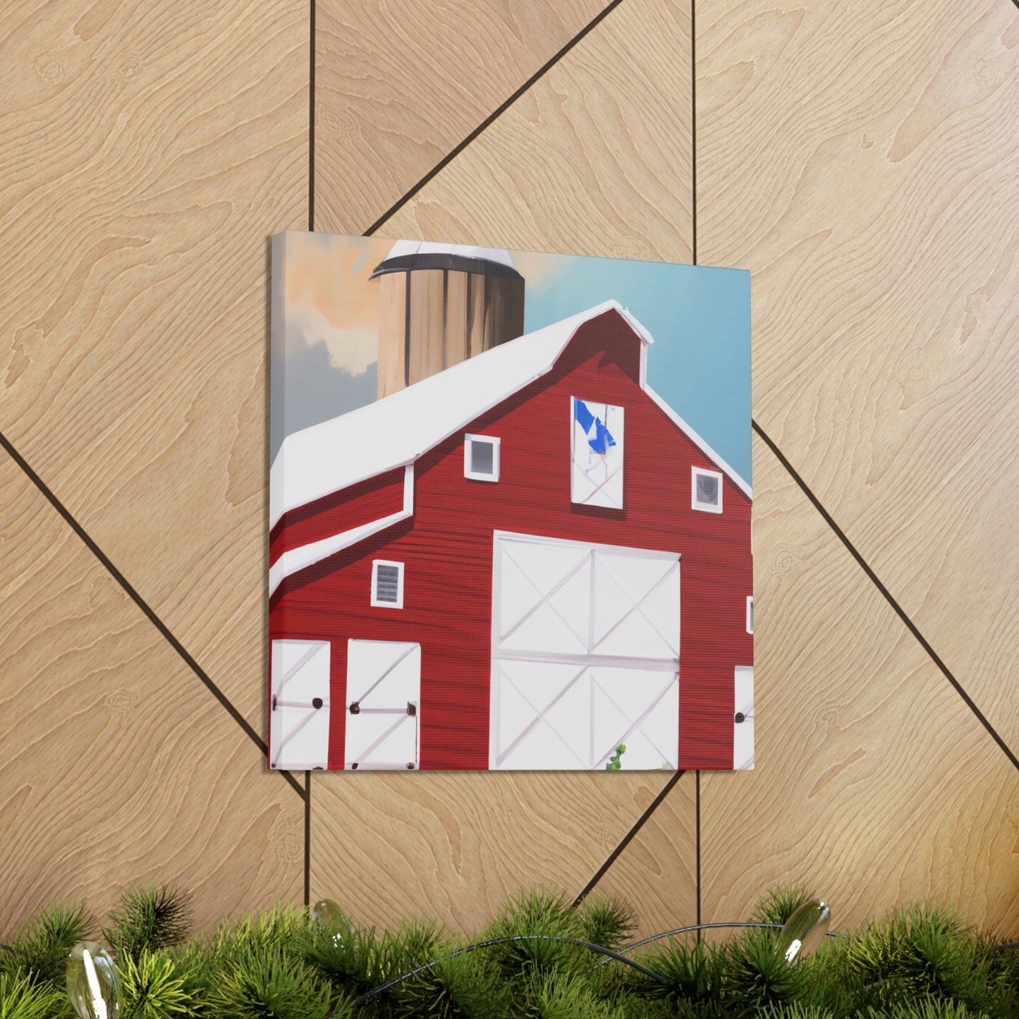 "Barn of Shining Gold" - Canvas